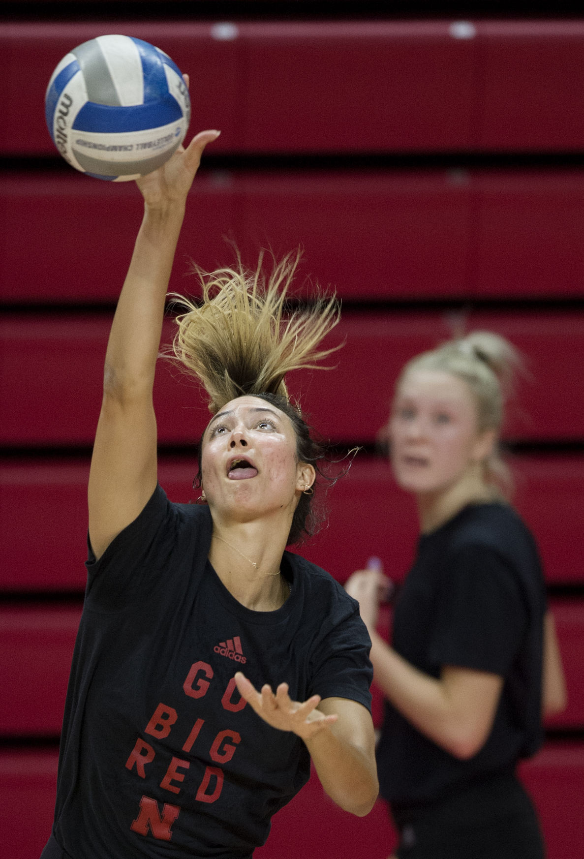 Nebraska Volleyball Practice, 8.10